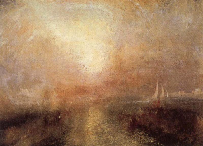 Joseph Mallord William Turner Yacht Approaching the Coast Sweden oil painting art